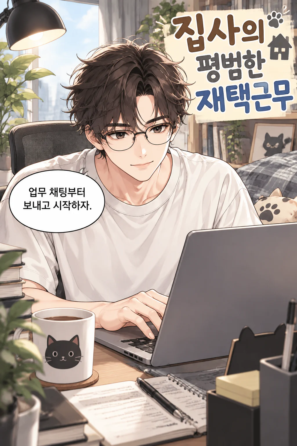 비싼 캣타워보다 찌그러진 택배 상자