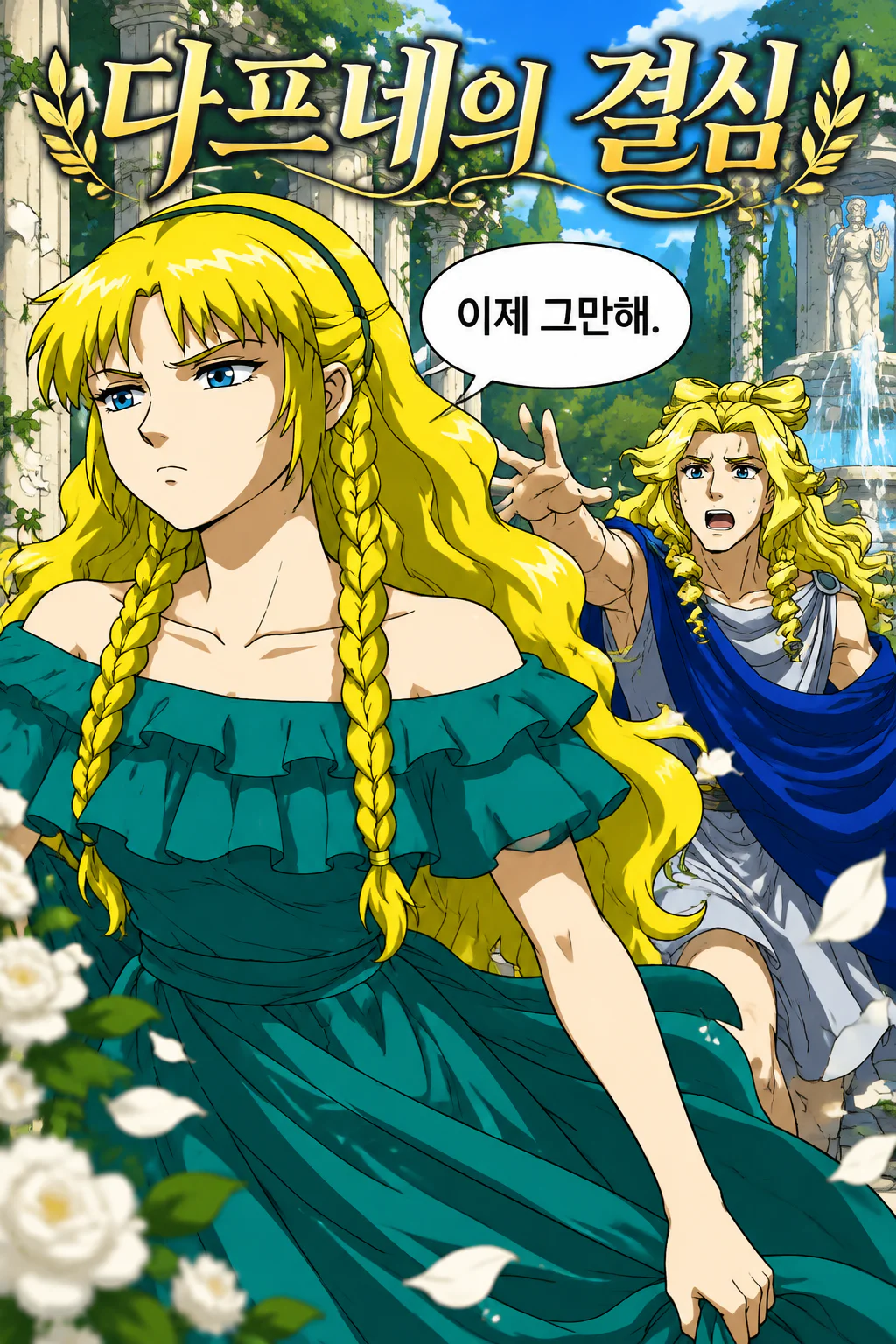 다프네 아폴론의 집요한 고백을 견디지 못해 연을 끊은 후 독백하다
