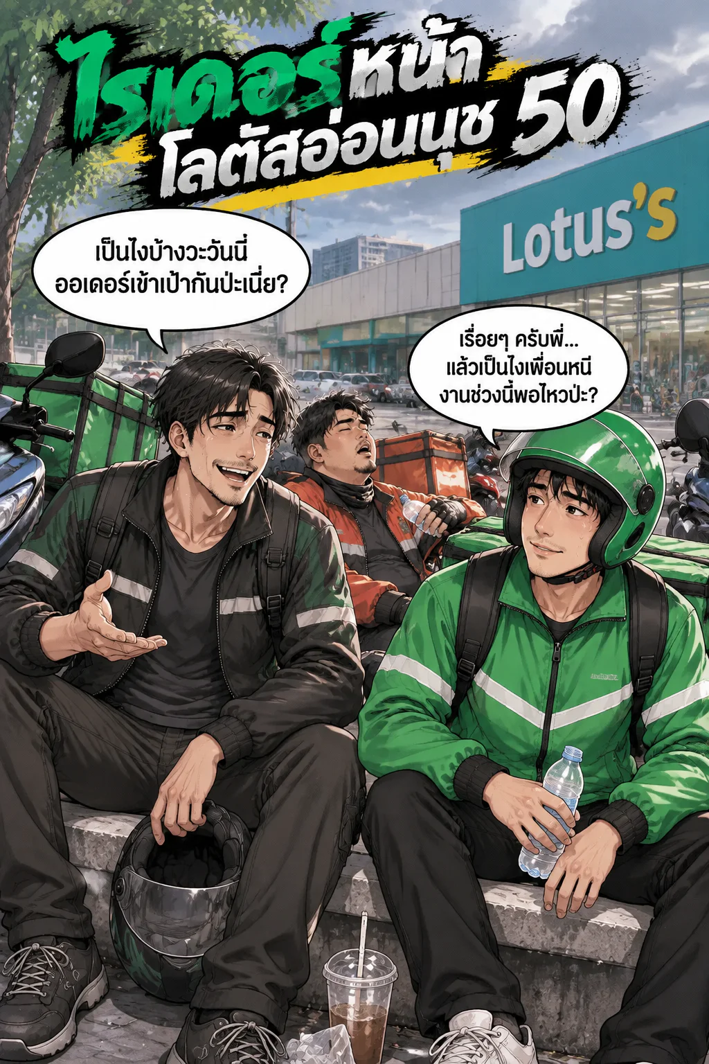 ไรเดอร์หน้าโลตัสอ่อนนุช 50 ฉากที่ 1: ข้า