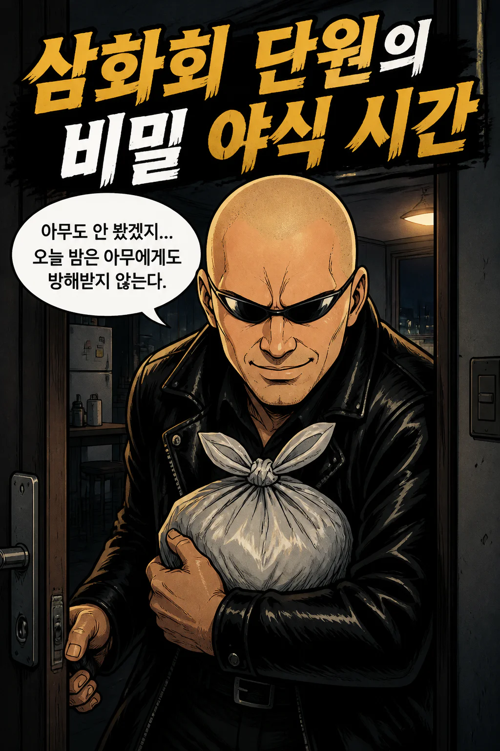삼화회 단원의 혼자 즐기는 밤참 양념치킨과 맥주