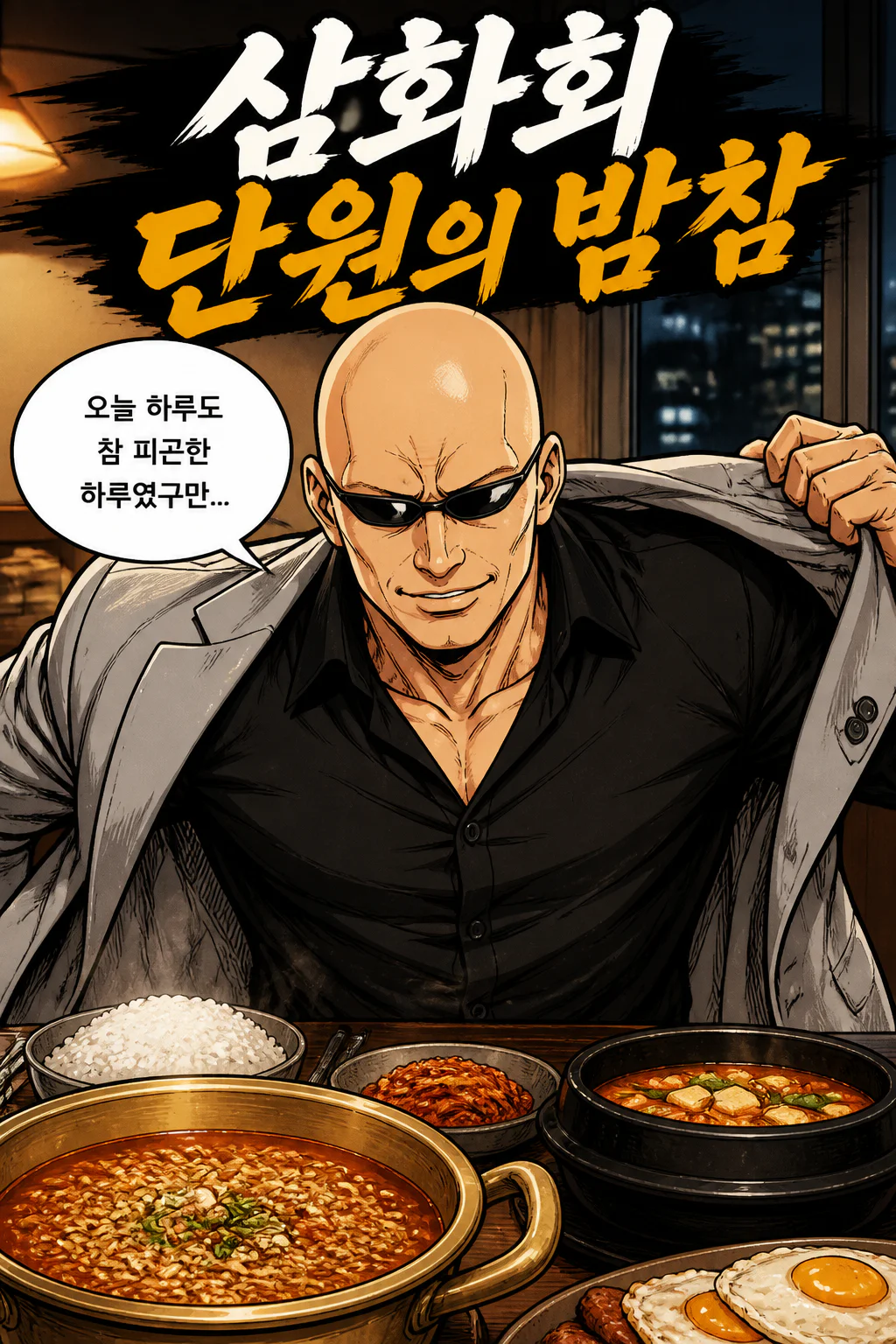 삼화회 단원의 혼자 즐기는 밤참 돼지불고기와 막걸리