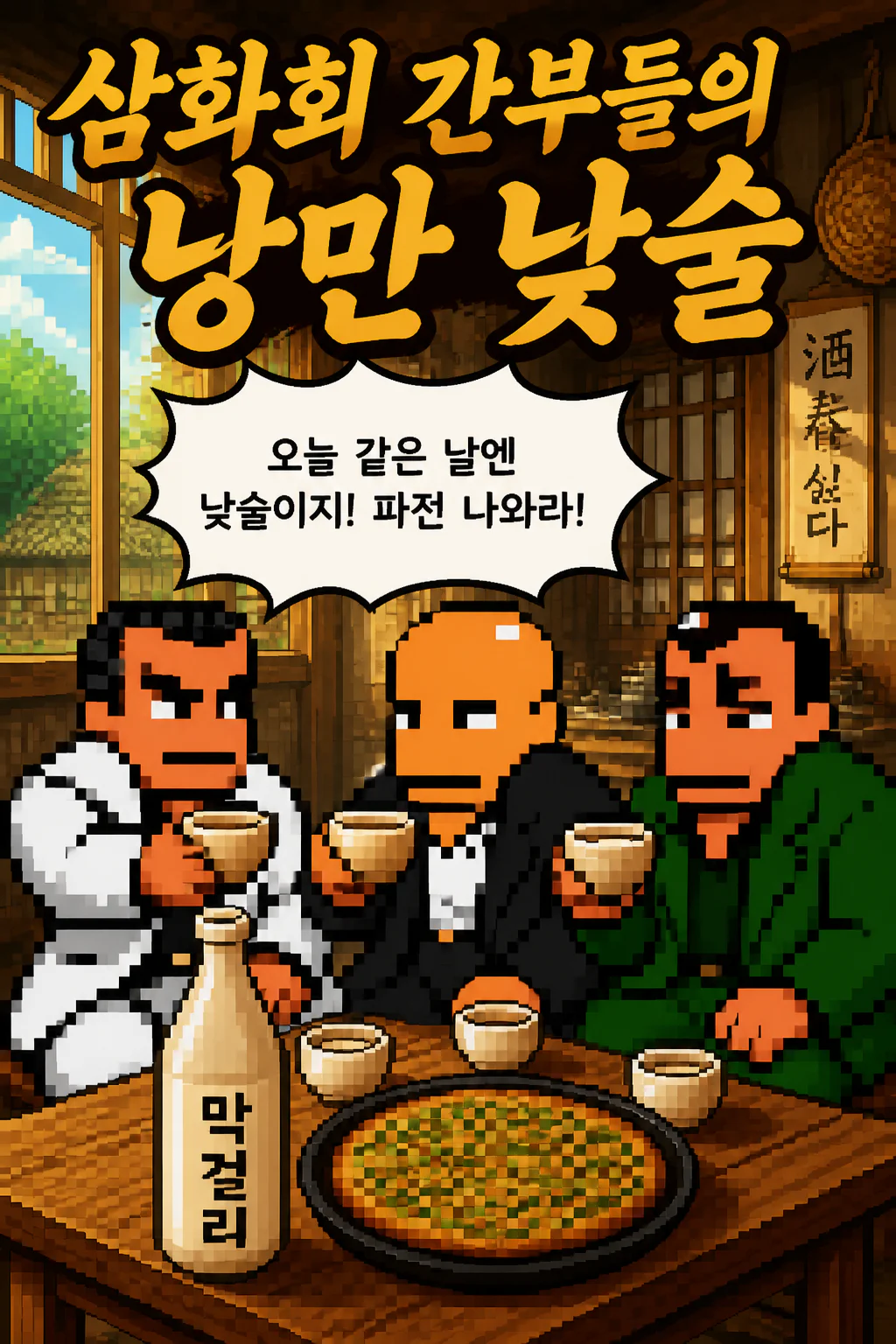 삼화회 간부들의 낮술의 여유 제3화