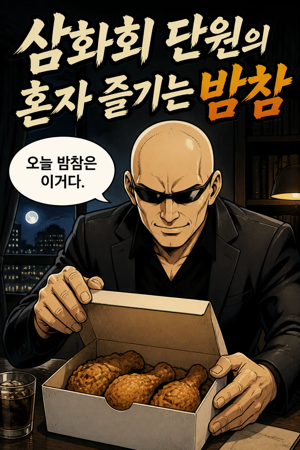 삼화회 단원의 혼자 즐기는 밤참 오리지널 치킨
