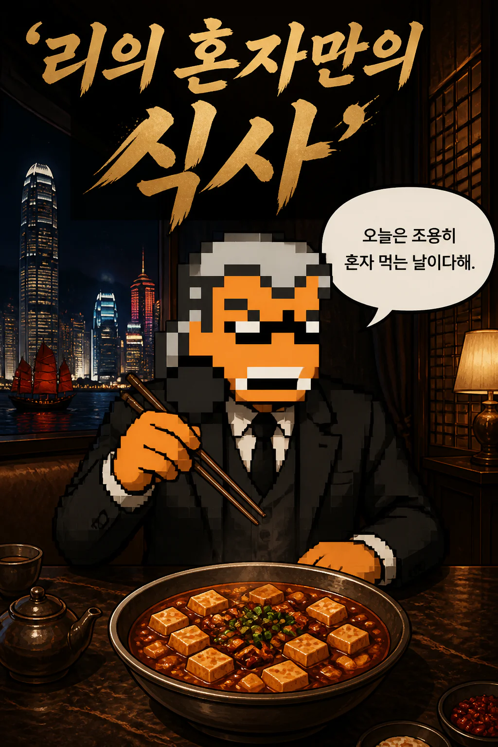 리의 혼자만의 식사 홍콩식 마파두부