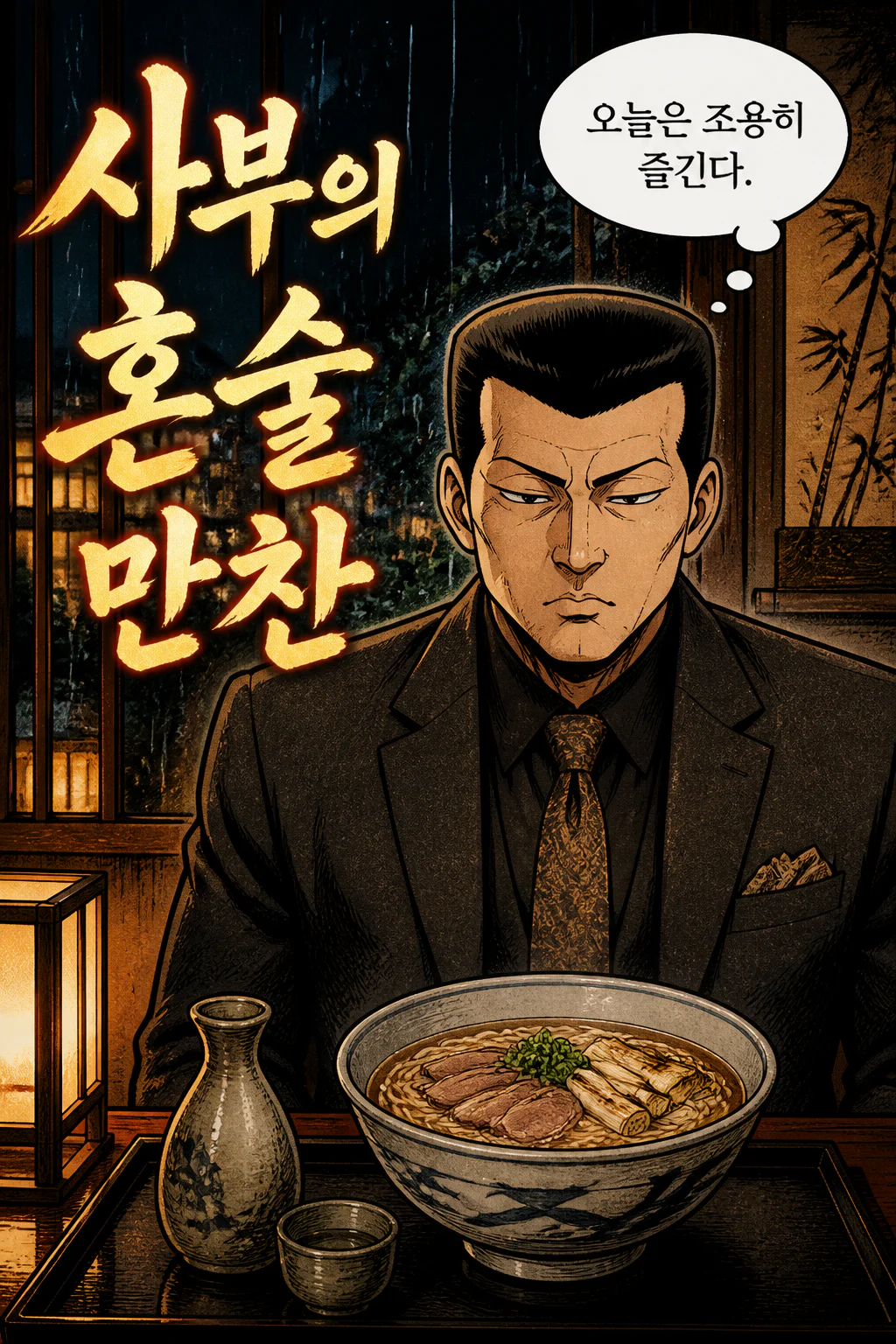 사부의 혼술만찬 카모난반소바