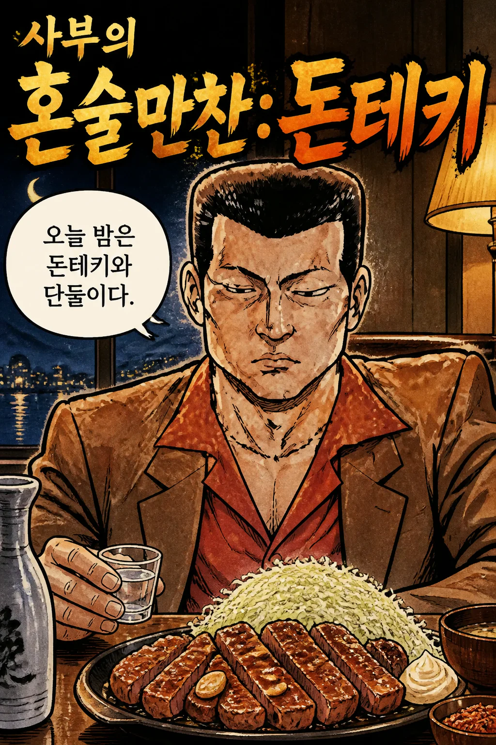 사부의 혼술만찬 돈테키