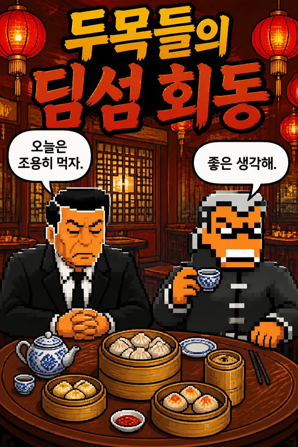 리 사부와 함께 홍콩식 딤섬을 먹다
