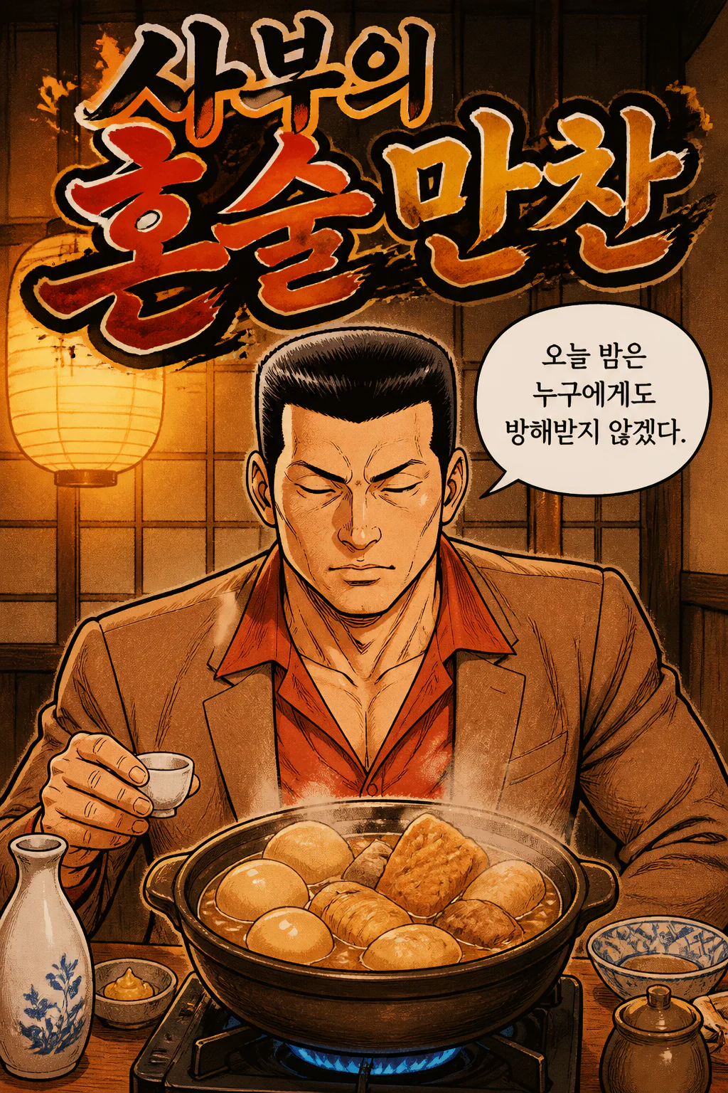 사부의 혼술만찬 오뎅전골