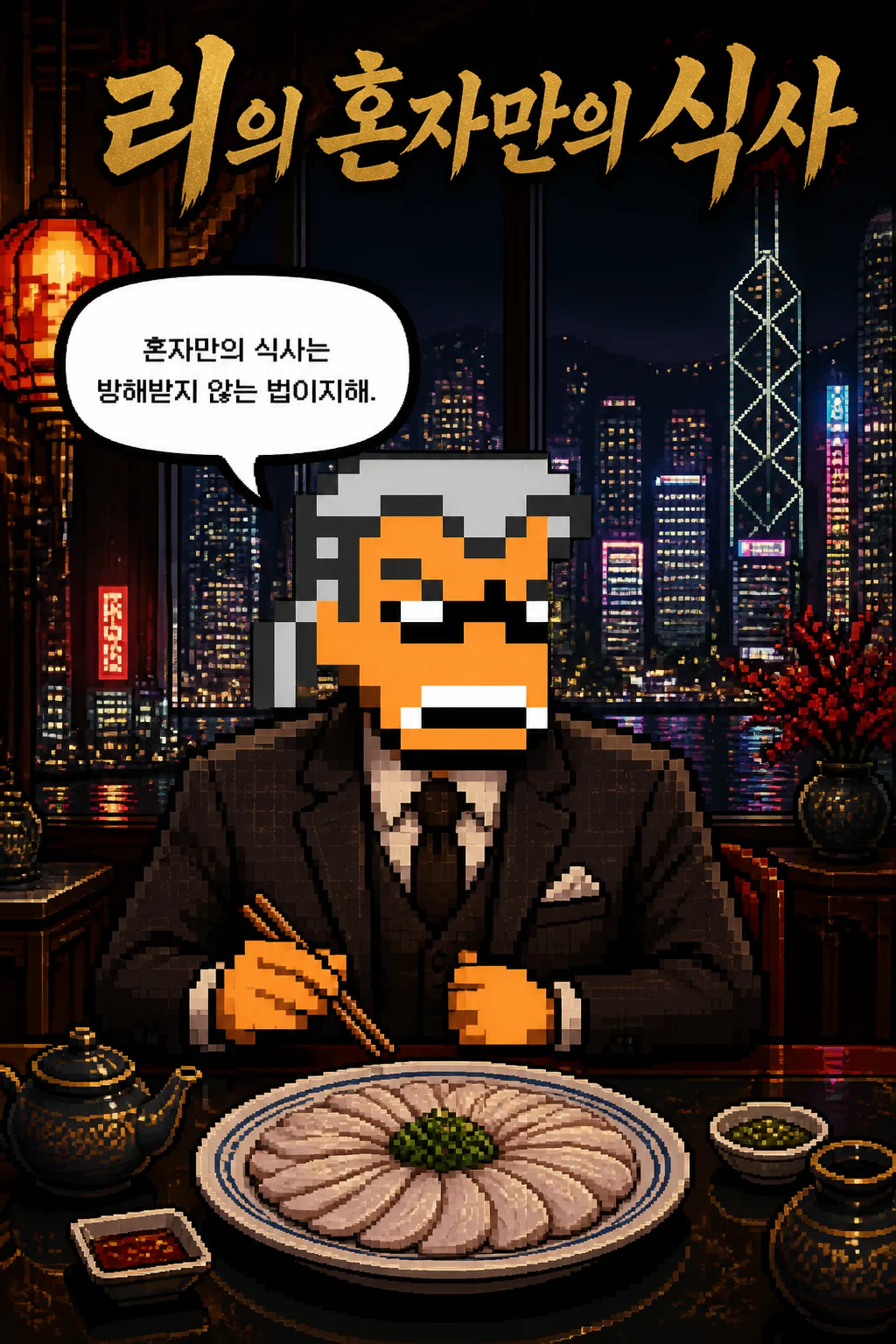 리의 혼자만의 식사 백절계