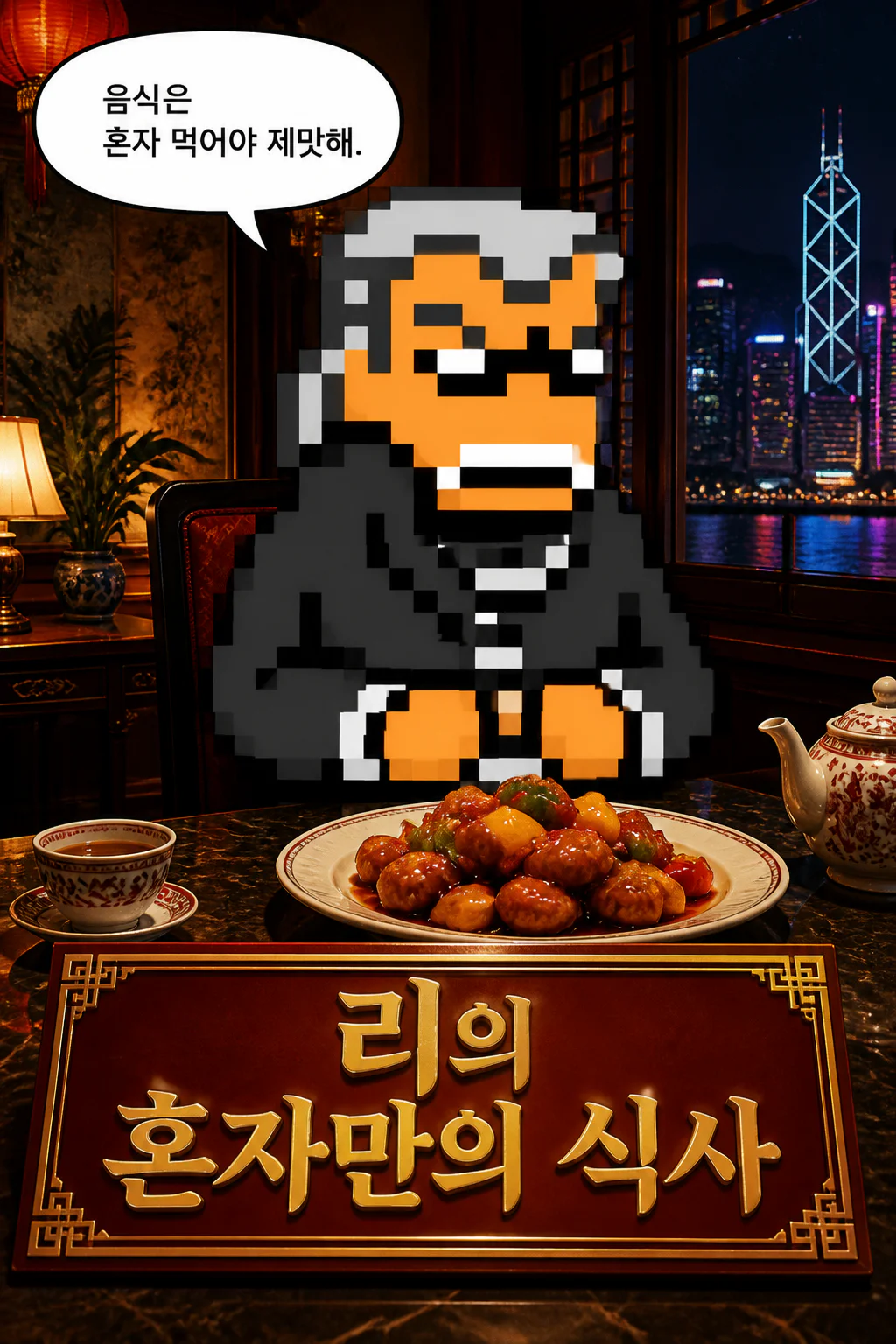 리의 혼자만의 식사 구라오로우