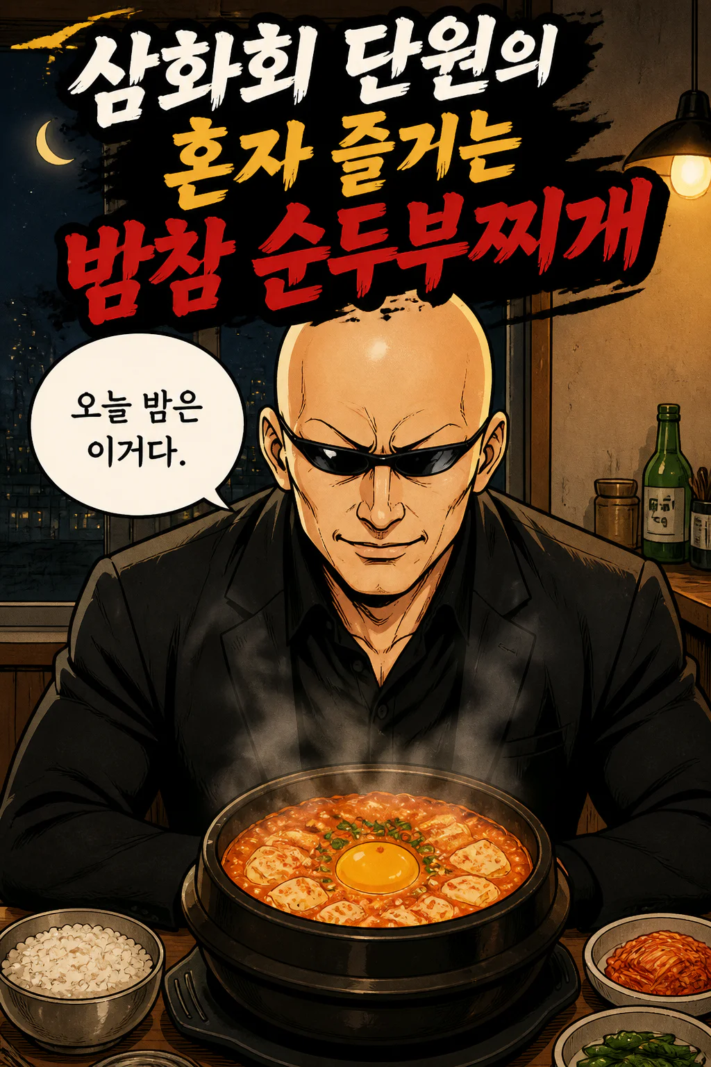 삼화회 단원의 혼자 즐기는 밤참 순두부찌개