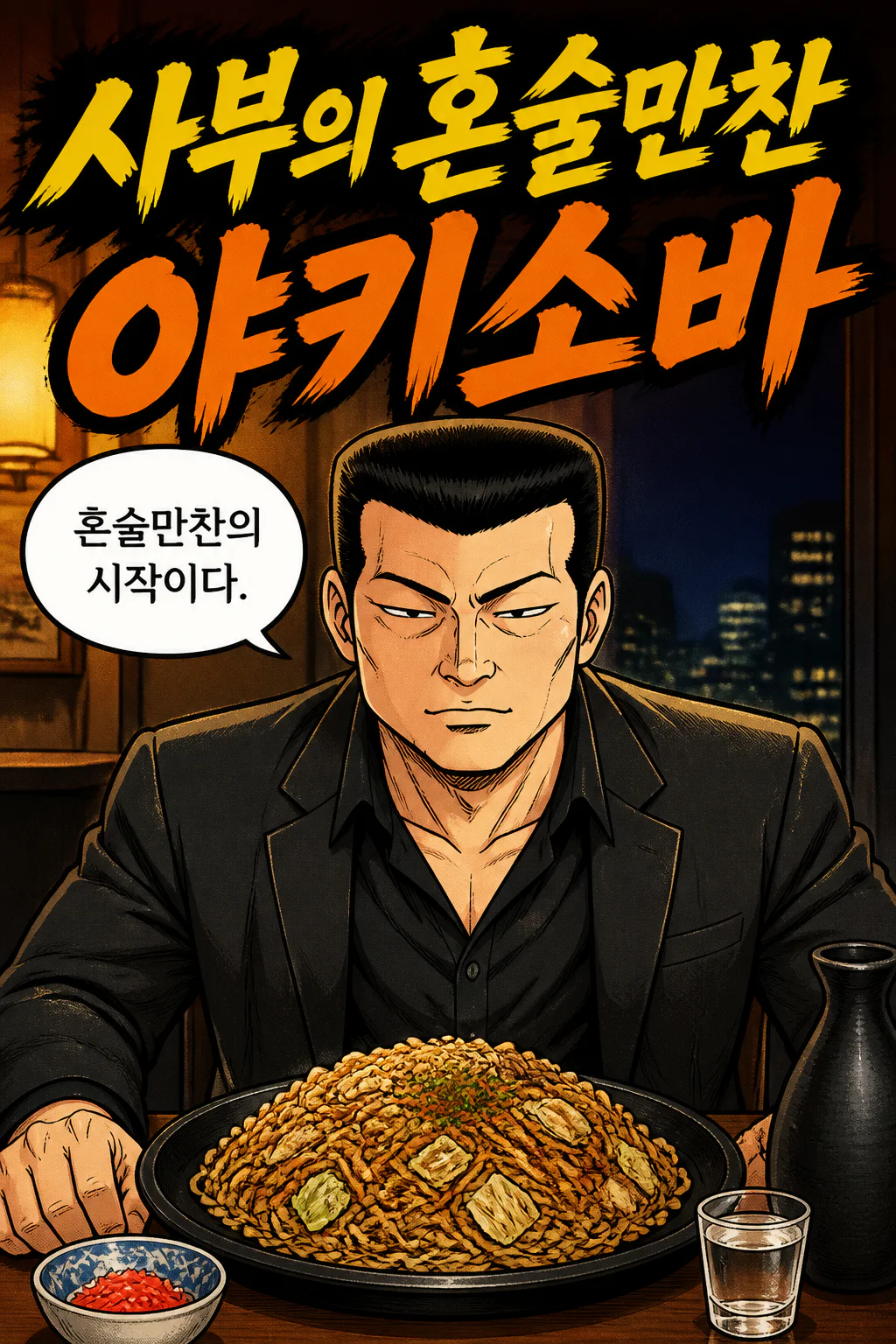 사부의 혼술만찬 야키소바