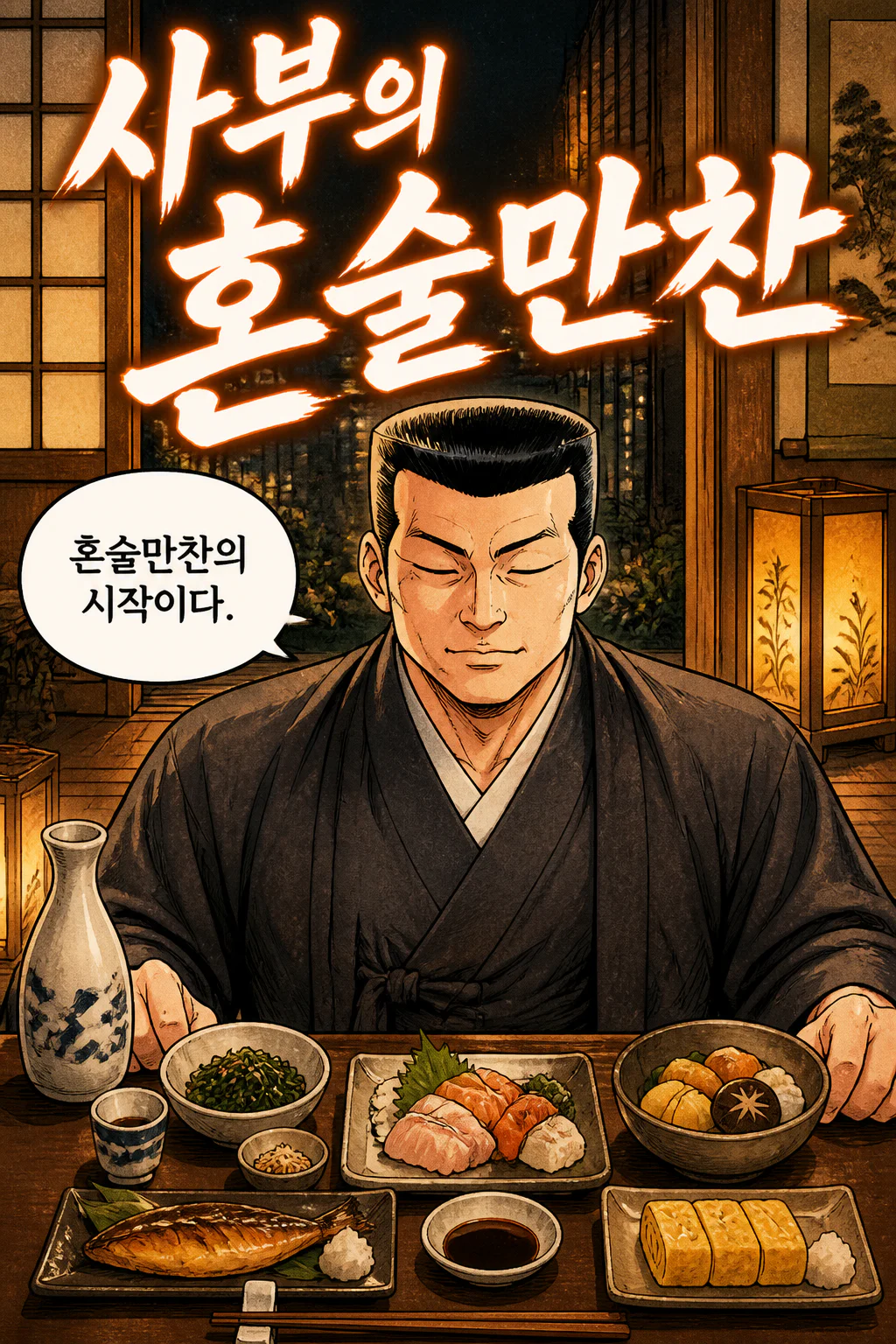 사부의 혼술만찬 톤지루 정식