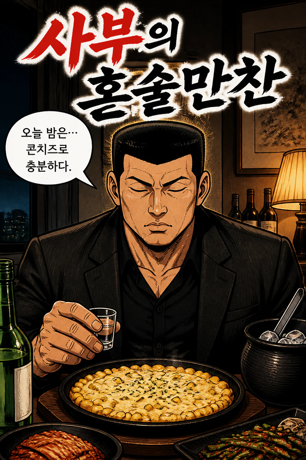 사부의 혼술만찬 콘치즈