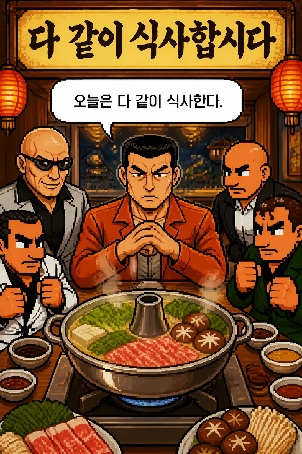 삼화회의 다 같이 식사합시다 샤부샤부