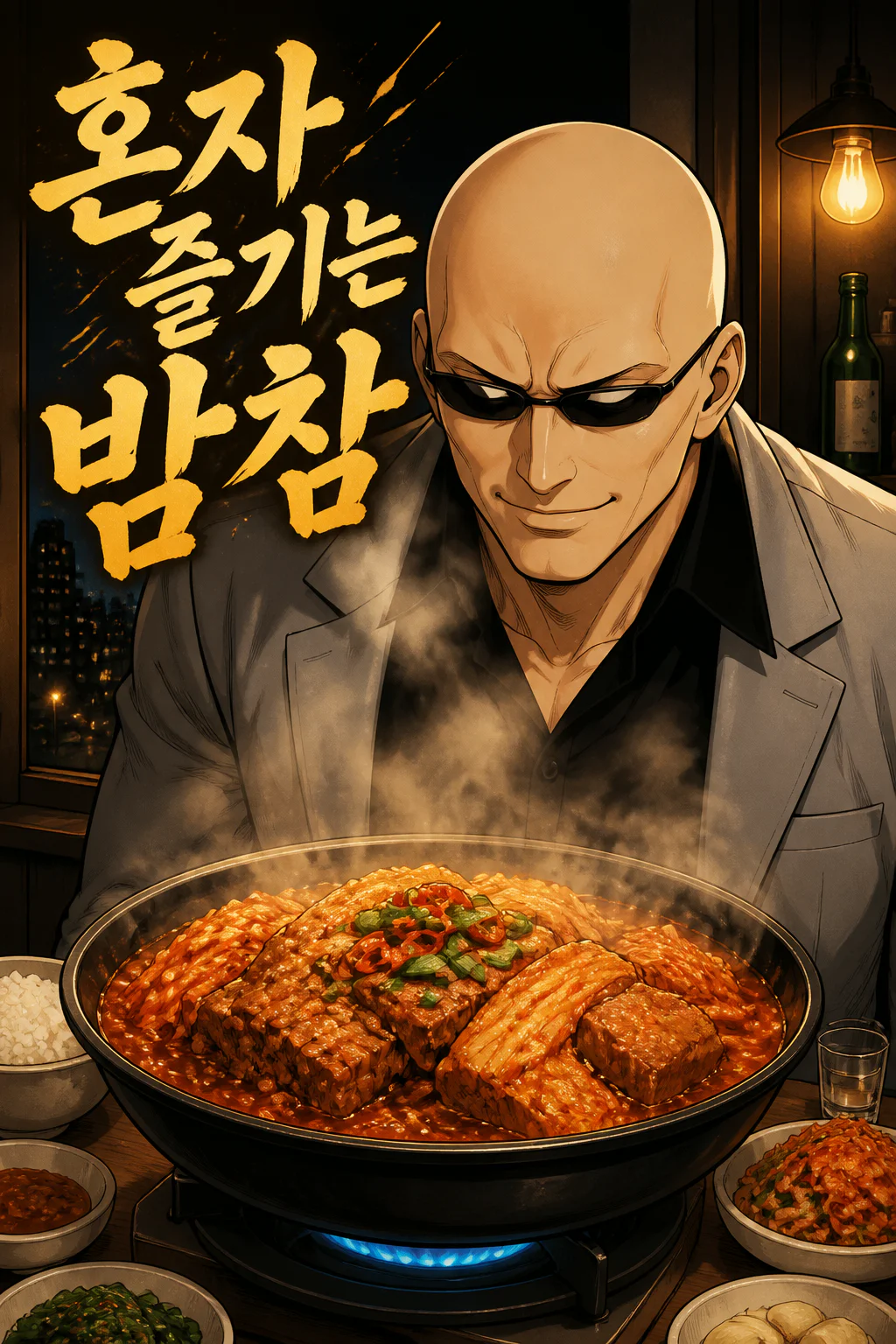 삼화회 단원의 혼자 즐기는 밤참 묵은지 돼지고기 김치찜