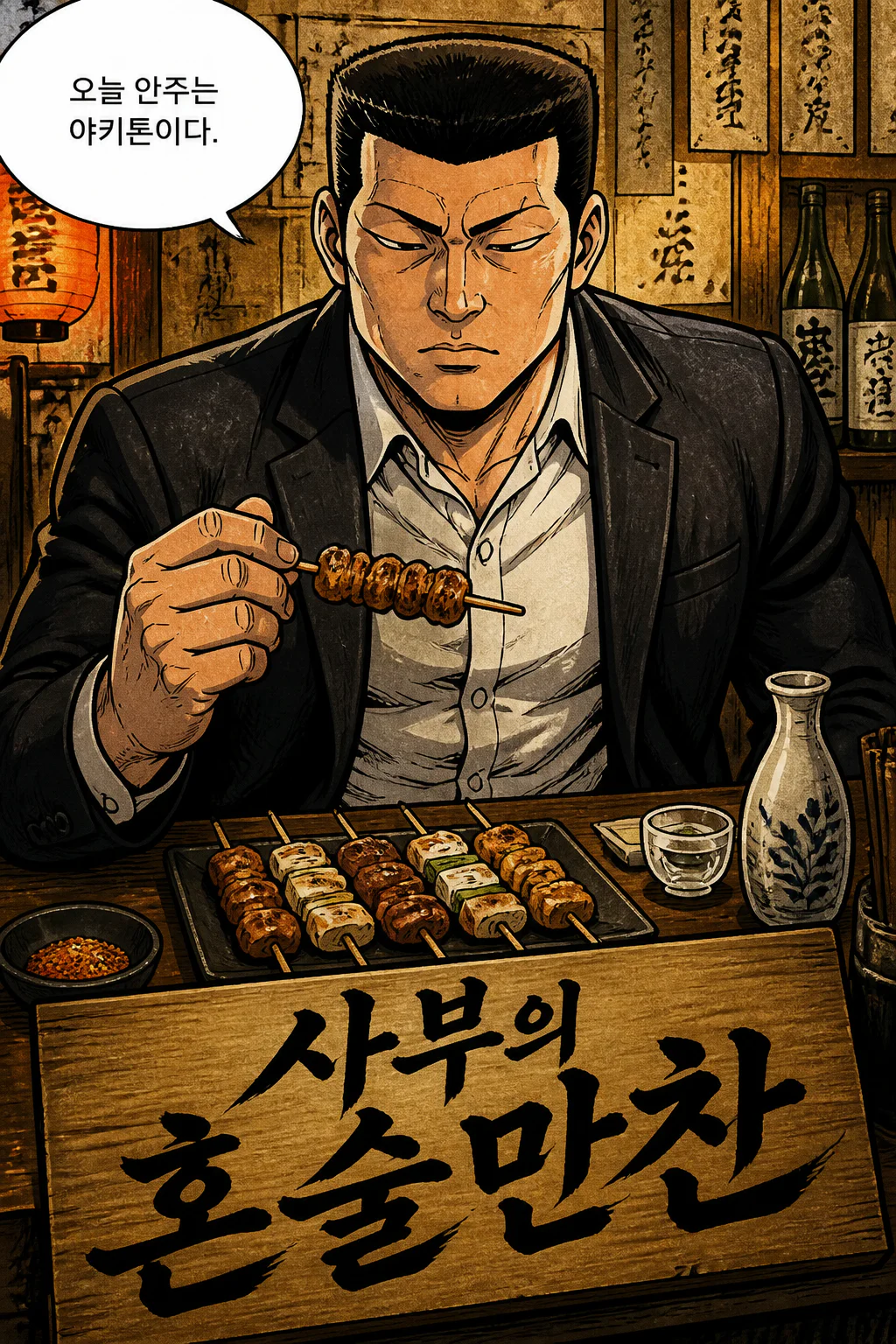 사부의 혼술만찬 야키톤