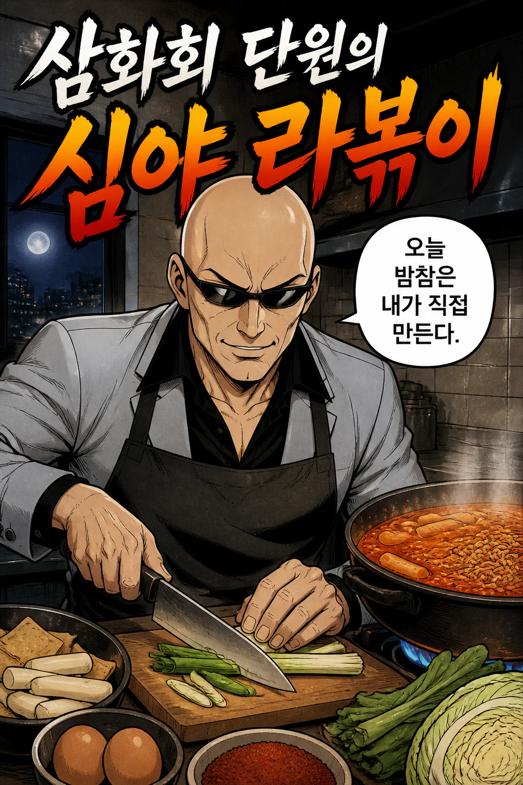 삼화회 단원의 혼자 즐기는 밤참 라볶이