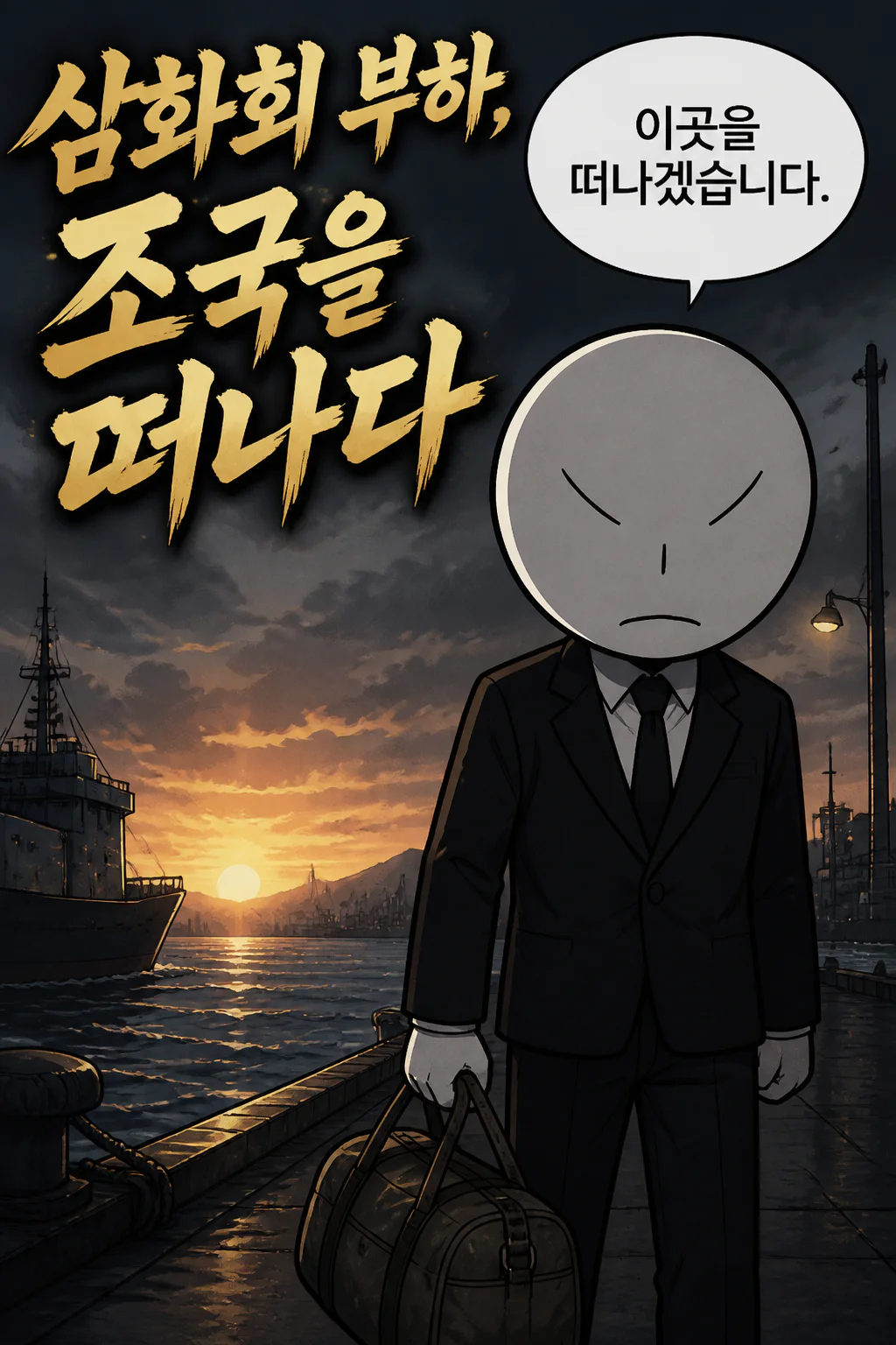 삼화회 부하가 조국을 떠나 삼화회에 들어가기로 결심하게 된 가장 큰 이유