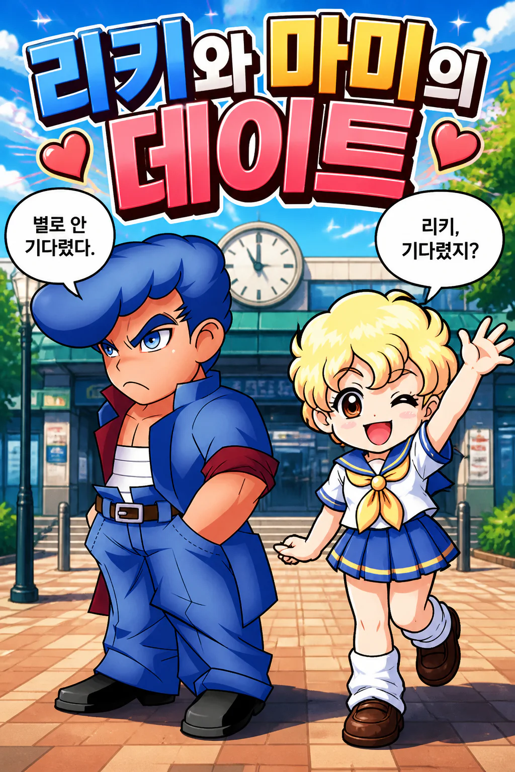 리키와 마미의 데이트
