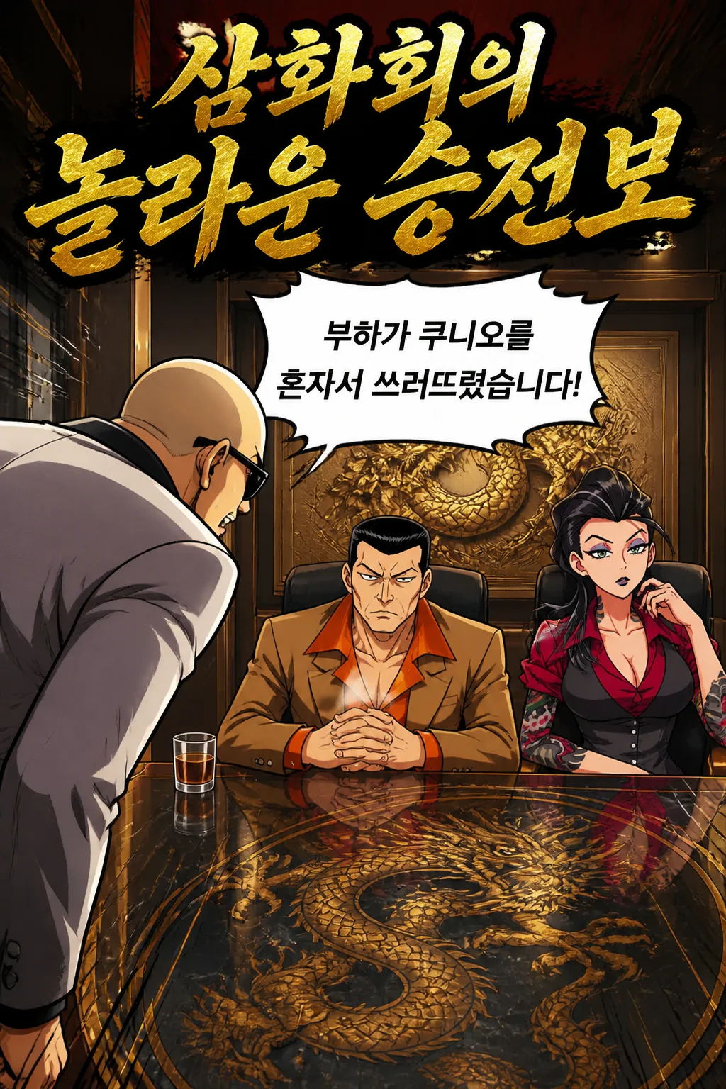 삼화회 부하 쿠니오를 쓰러트린 일로 인해 더 칭찬 받다