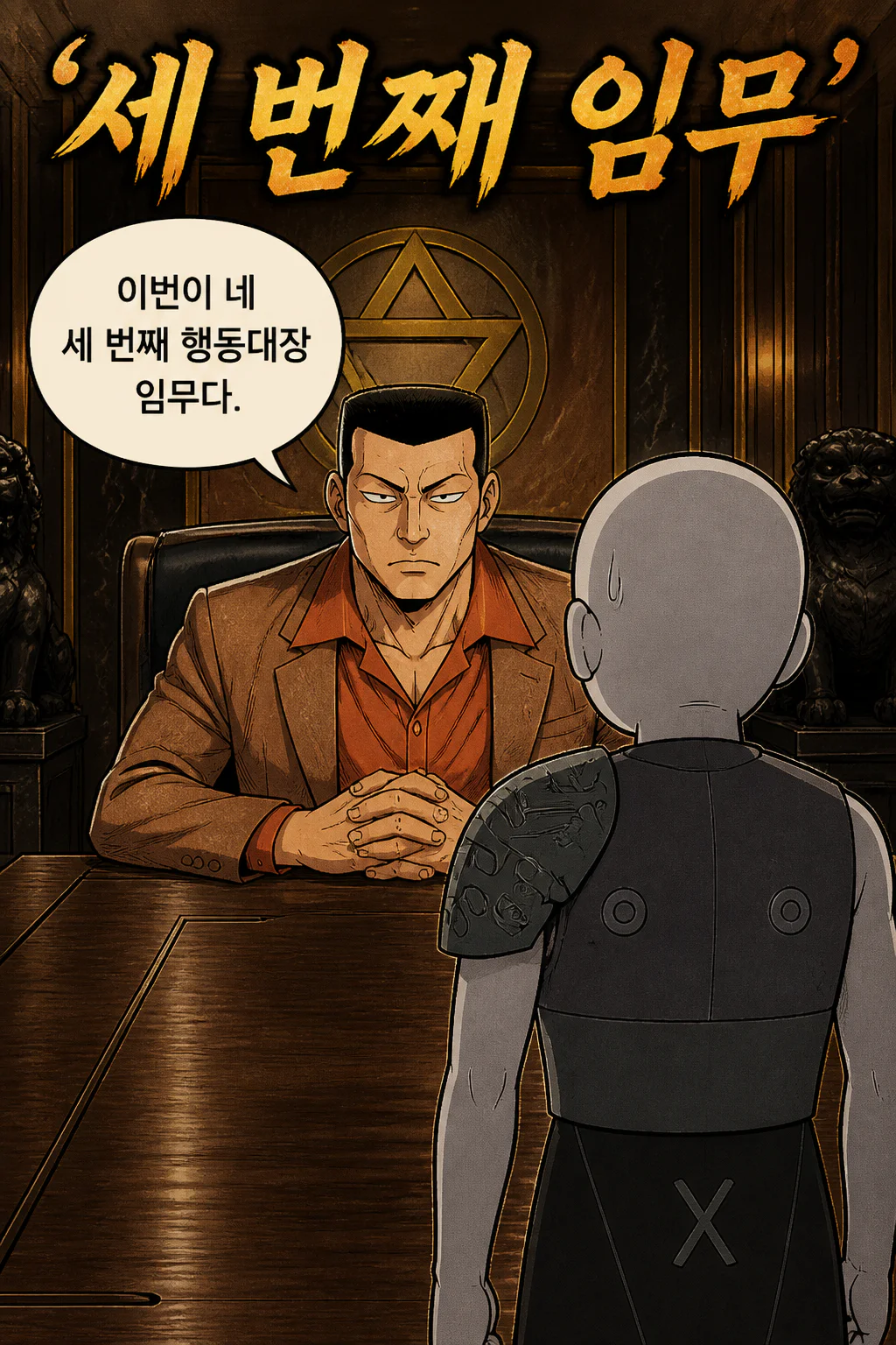 삼화회 부하 사부로부터 적대조직이 운영하는 도박장에 위장잠입해 은닉자금을 빼돌릴 것을 지시하다