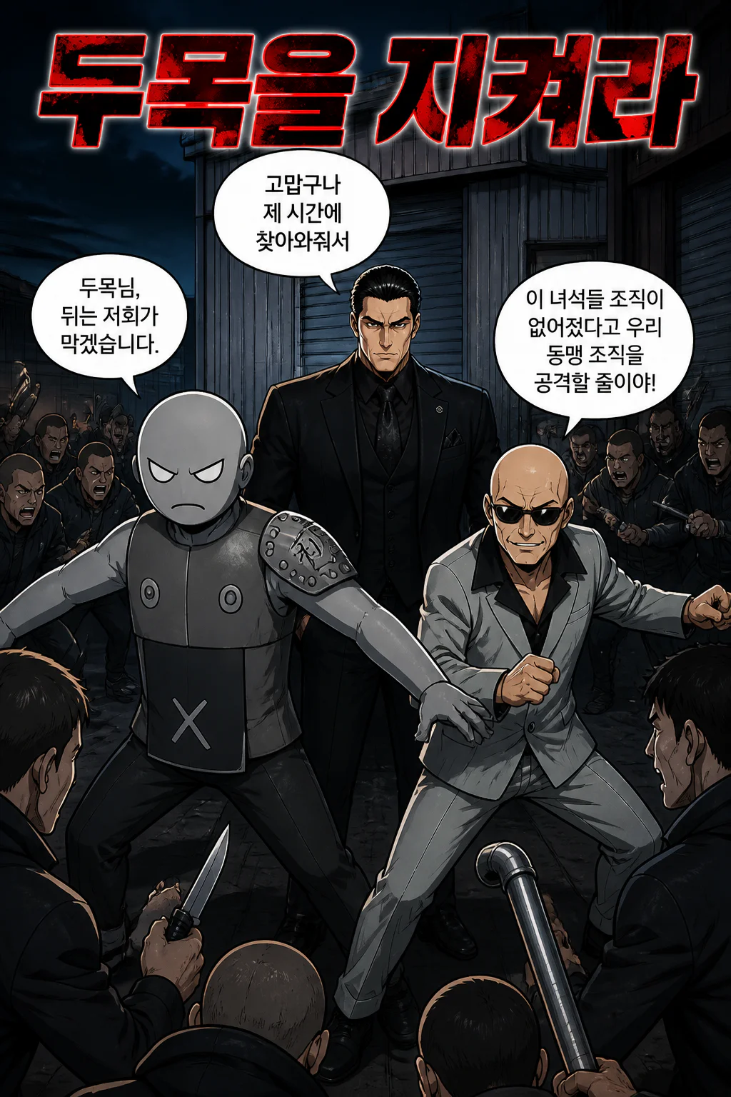 야마토구미의 두목을 지켜라