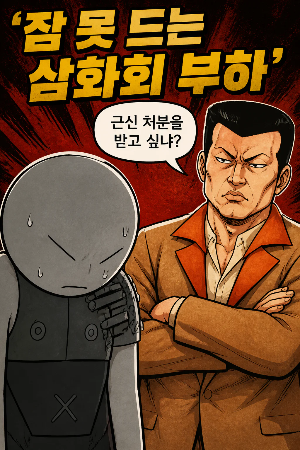 삼화회 부하 쓰러지다