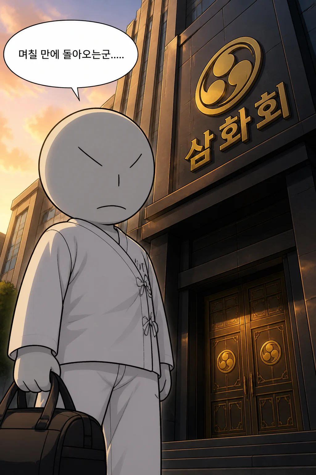 삼화회 단원 퇴원하다