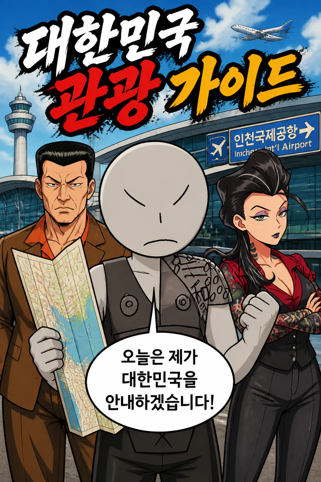 삼화회 부하가 자신의 조국인 대한민국을 관광하며 가이드를 맡던 중 우연치 않게 삼화회 부하의 가족을 만나다