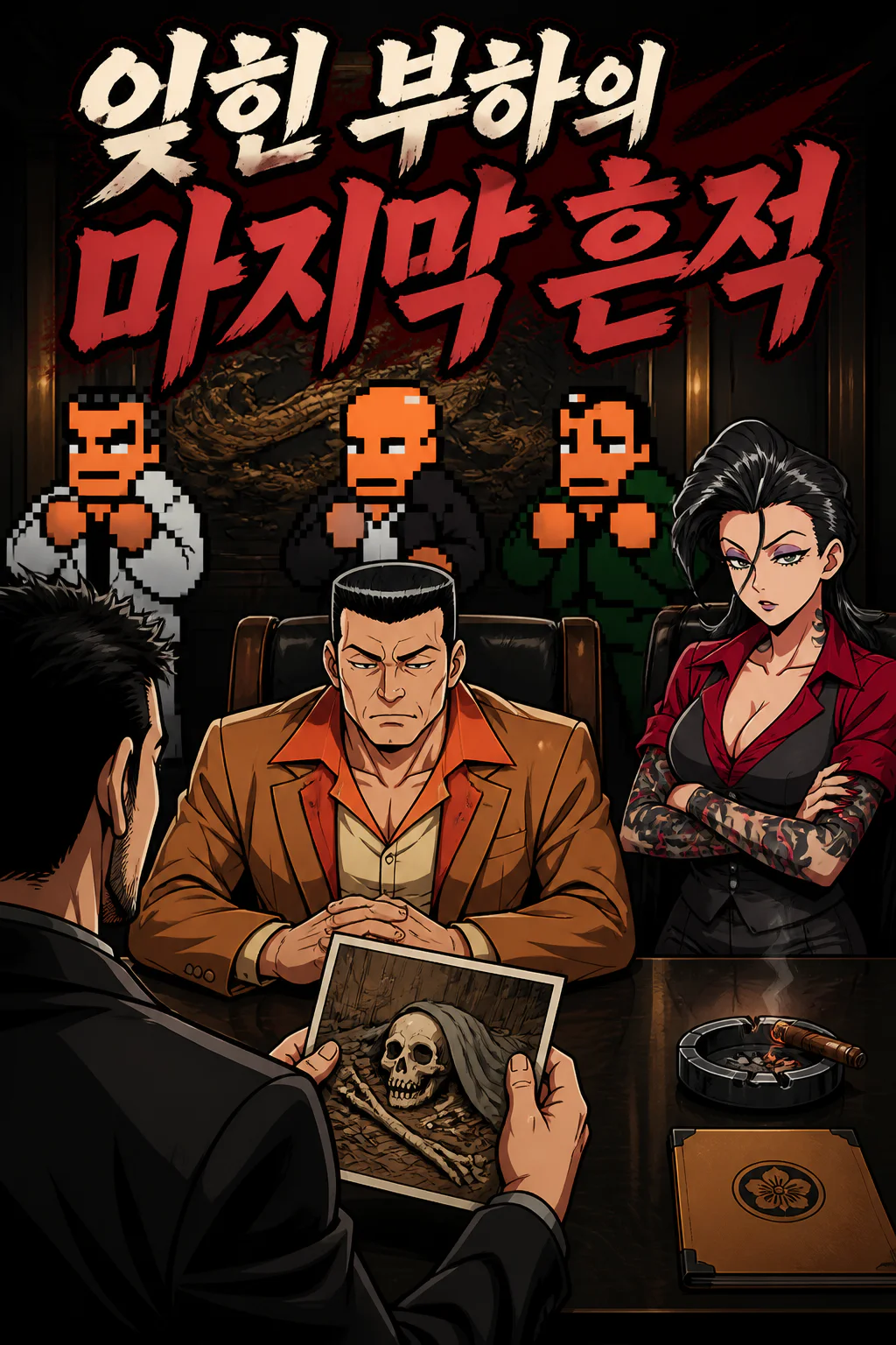 IF Story 삼화회 식구들 첩보원을 통해 부하의 죽음을 알게 되자 슬픔에 빠지다