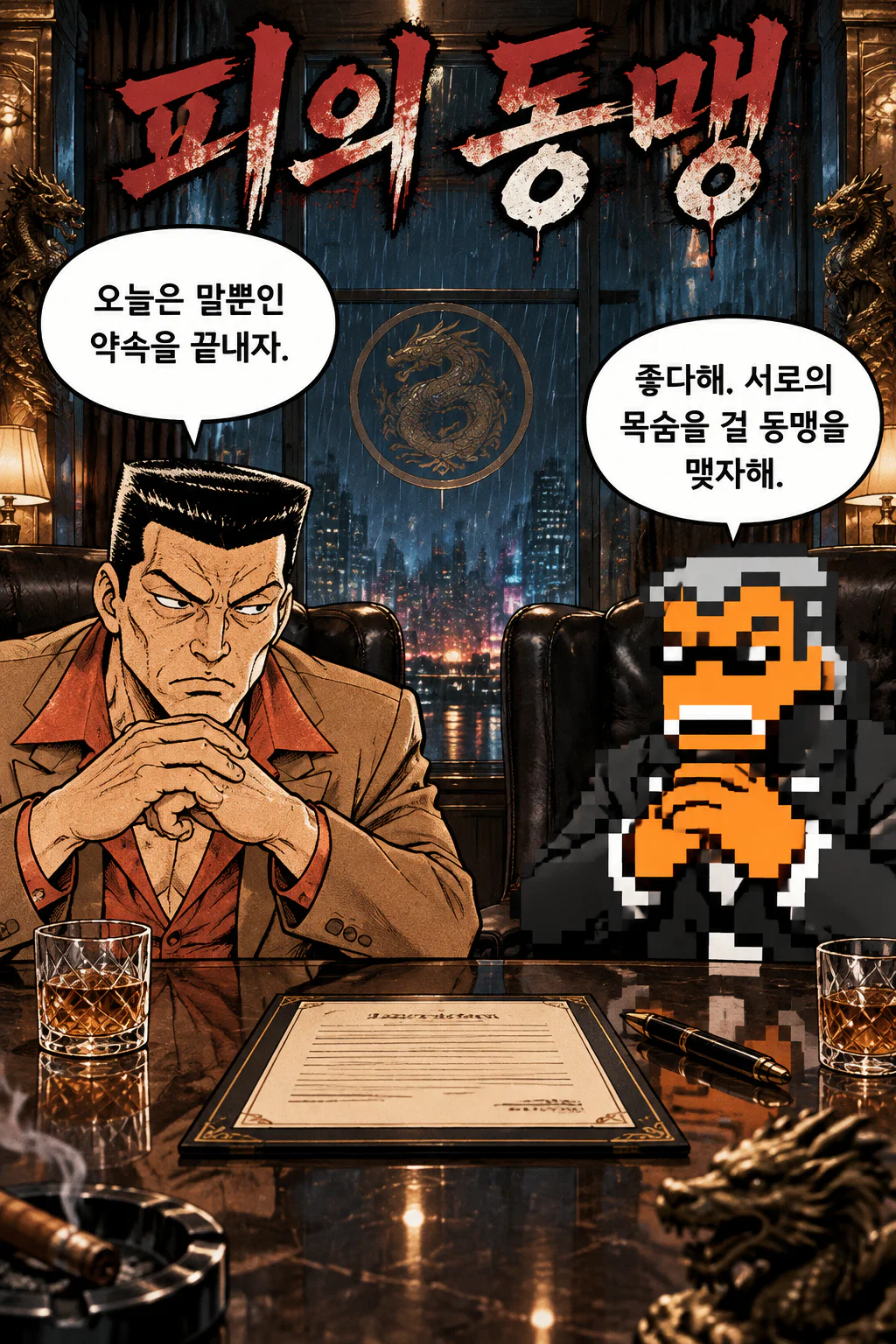 피의 동맹 결성되다