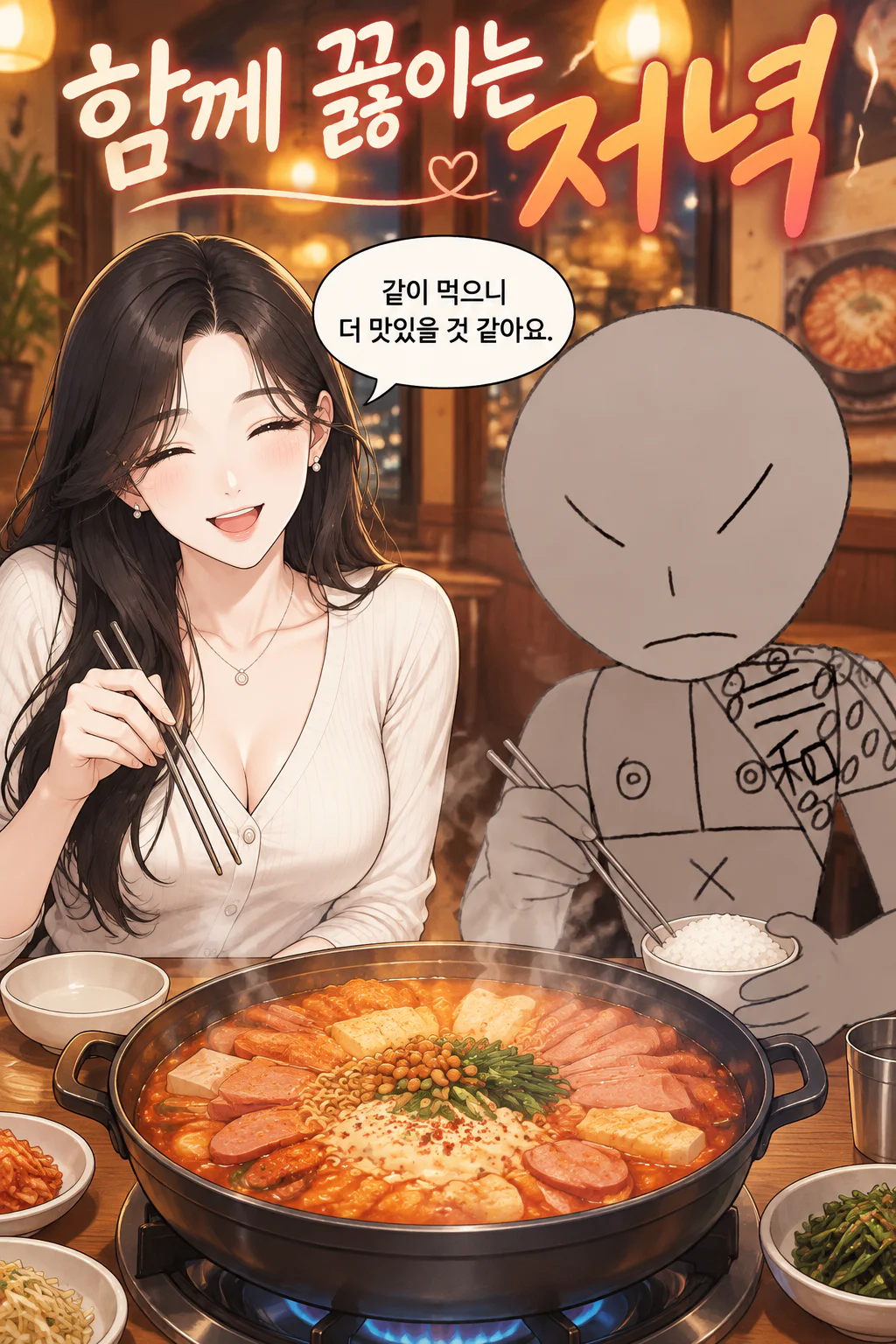 둘이서 먹어요 부대찌개