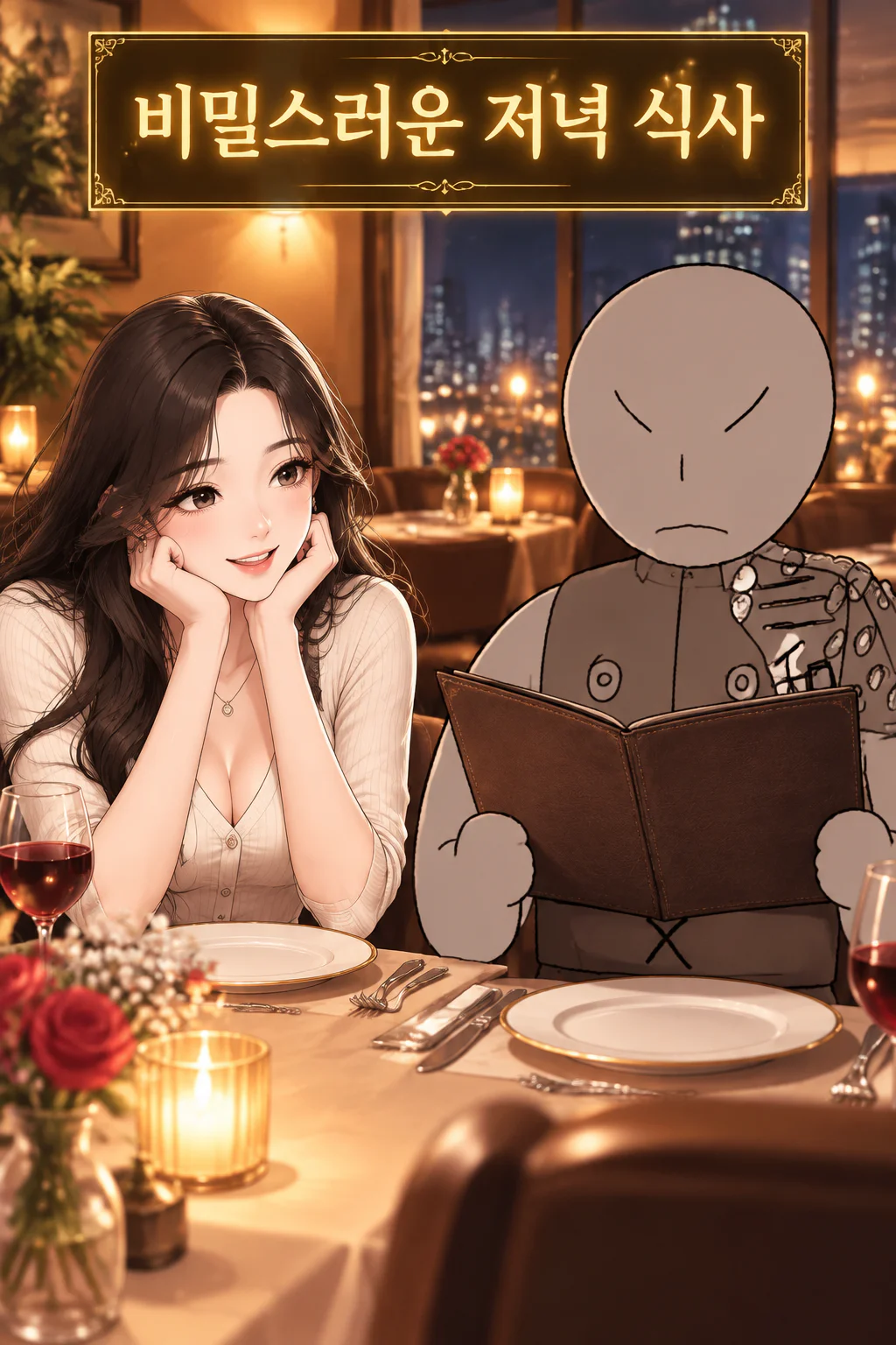도청당한 레스토랑에서의 데이트 겸 식사