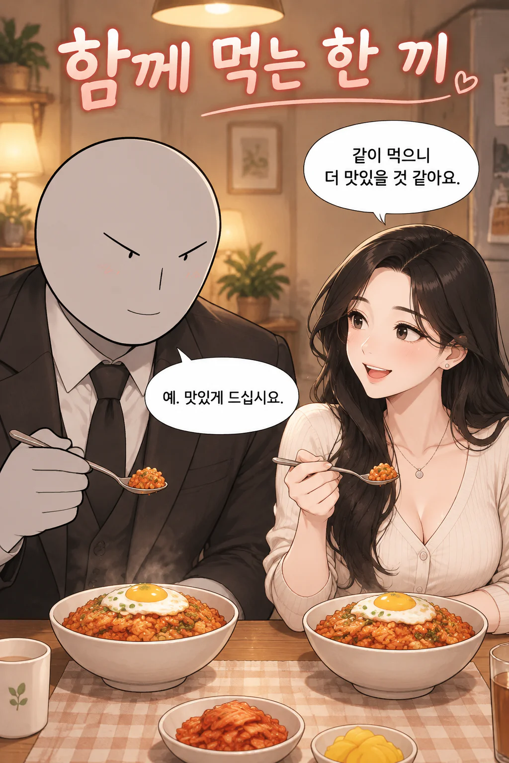 둘이서 먹어요 김치볶음밥