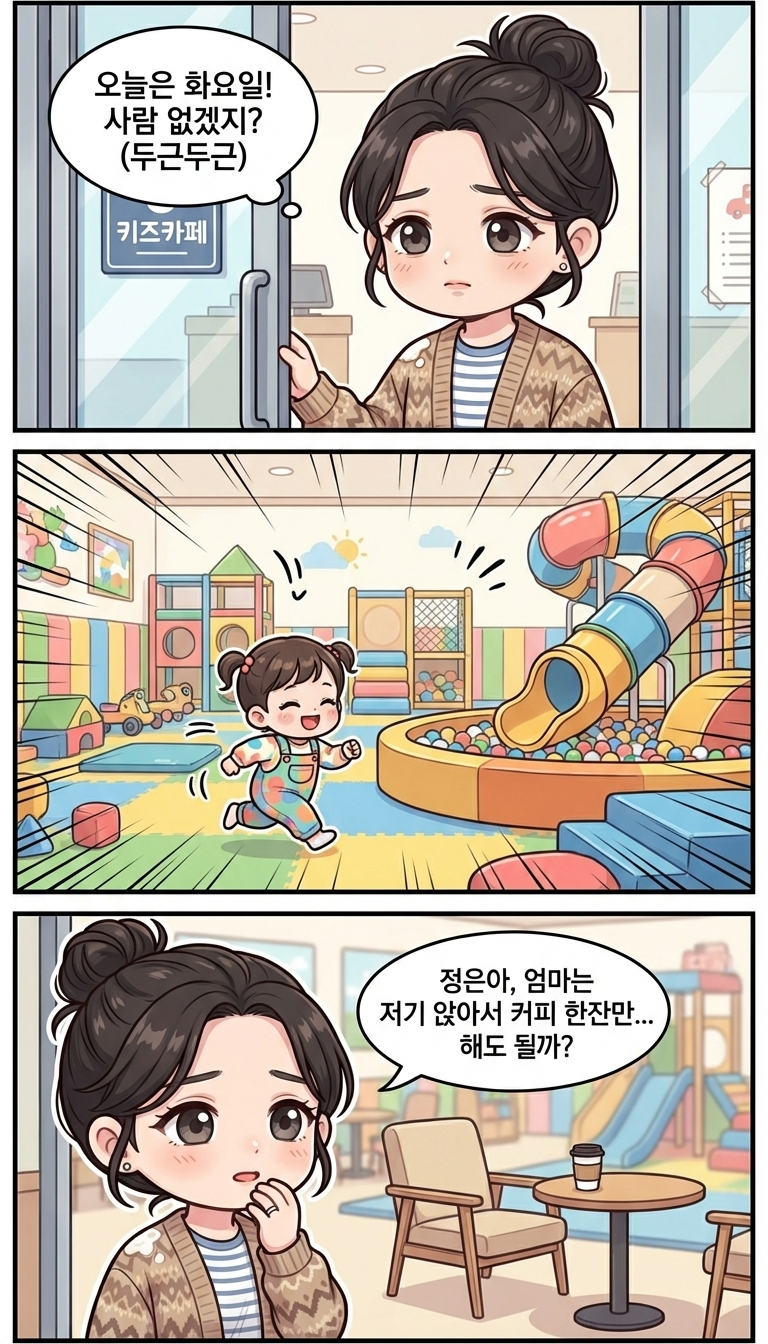 키카는 엄마 쉬는 곳 아니었나요...ㅠ