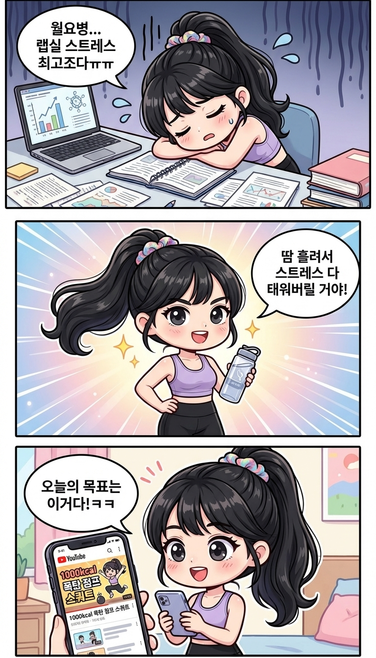 유튜브 보고 운동하다 관절 골로 갈 뻔함ㅋㅋ