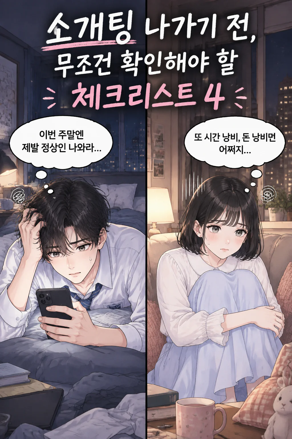 소개팅 나가기 전 필수 체크리스트