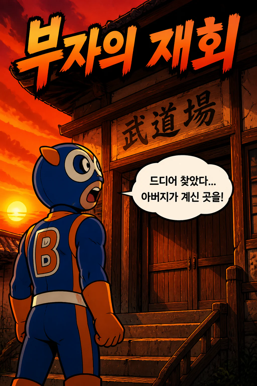 바이크맨과 사이클맨 부자간의 재회