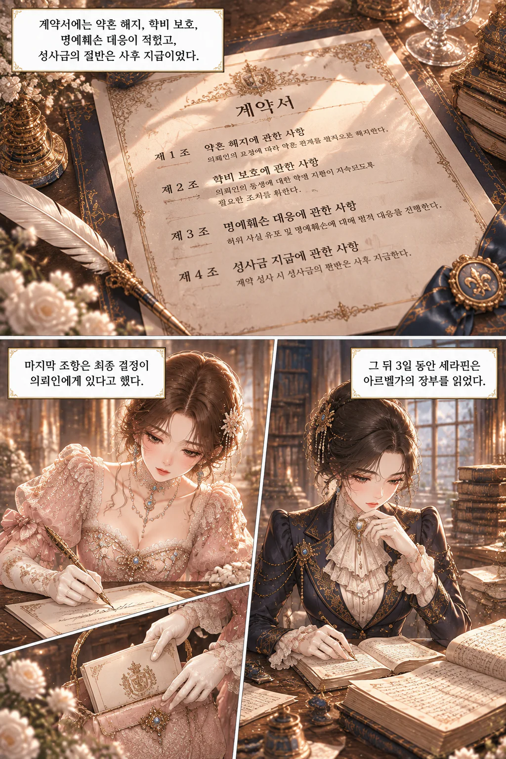 파혼을 대행했더니 황태자가 찾아왔다 1화