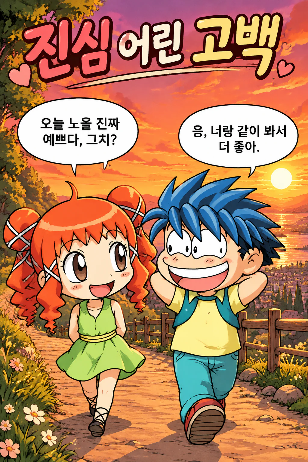 지팡이와 헤라 두 사람간의 진심어린 고백