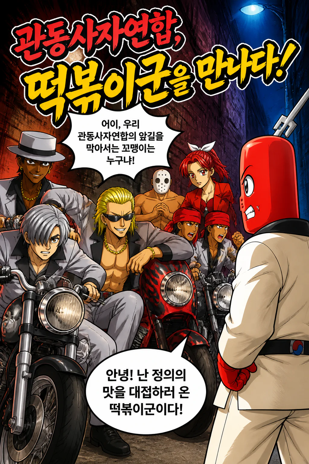떡볶이군 관동사자연합을 만나다