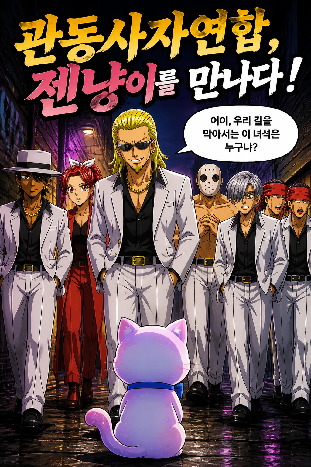 관동사자연합 젠냥이를 만나다
