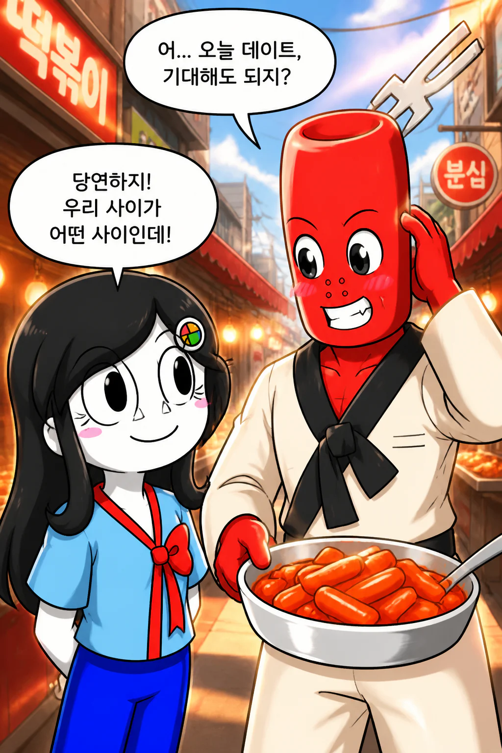 우정과 사랑 사이의 데이트?