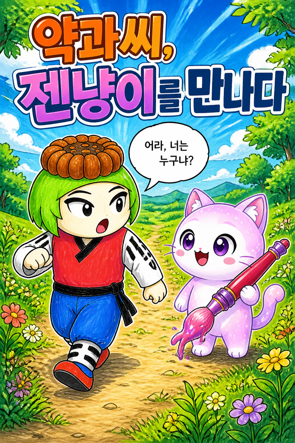 약과씨 젠냥이를 만나다