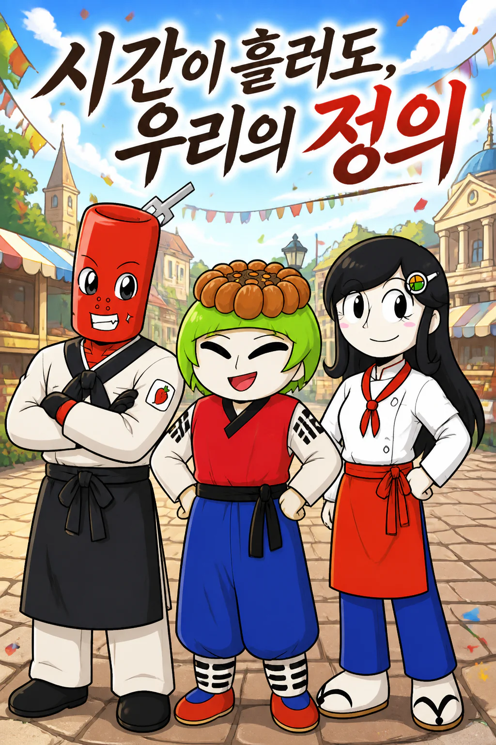 정의의 트리오 세월이 흐른 후