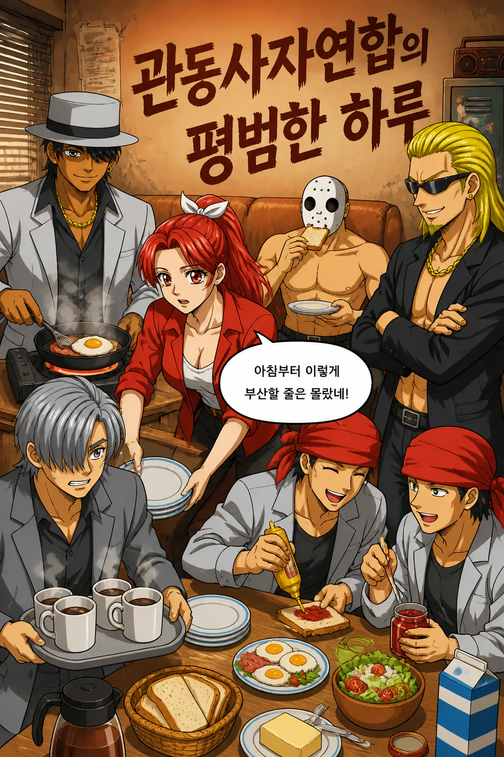관동사자연합 어느 평범한 하루