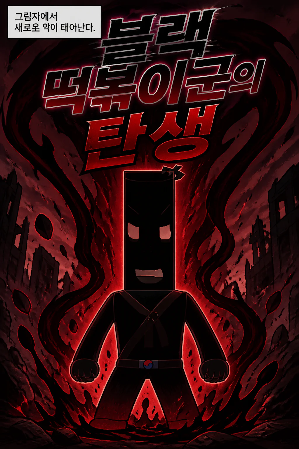 블랙 떡볶이군의 탄생