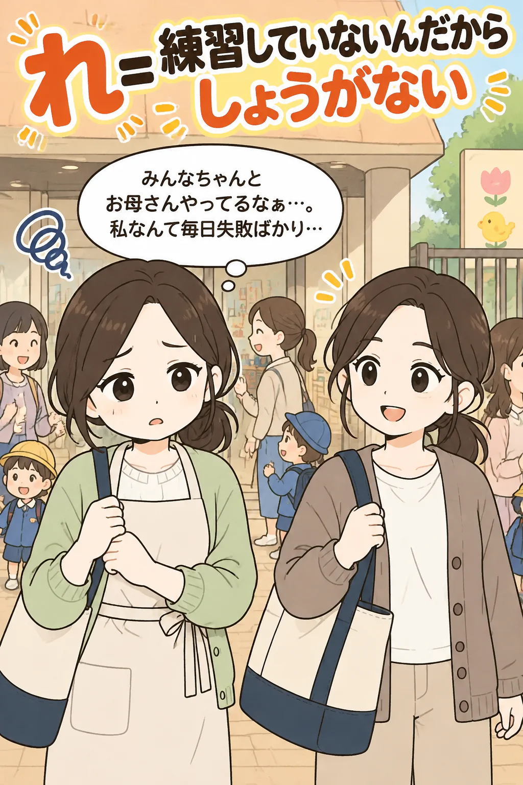 子育てあるある【みんな子育て素人】編