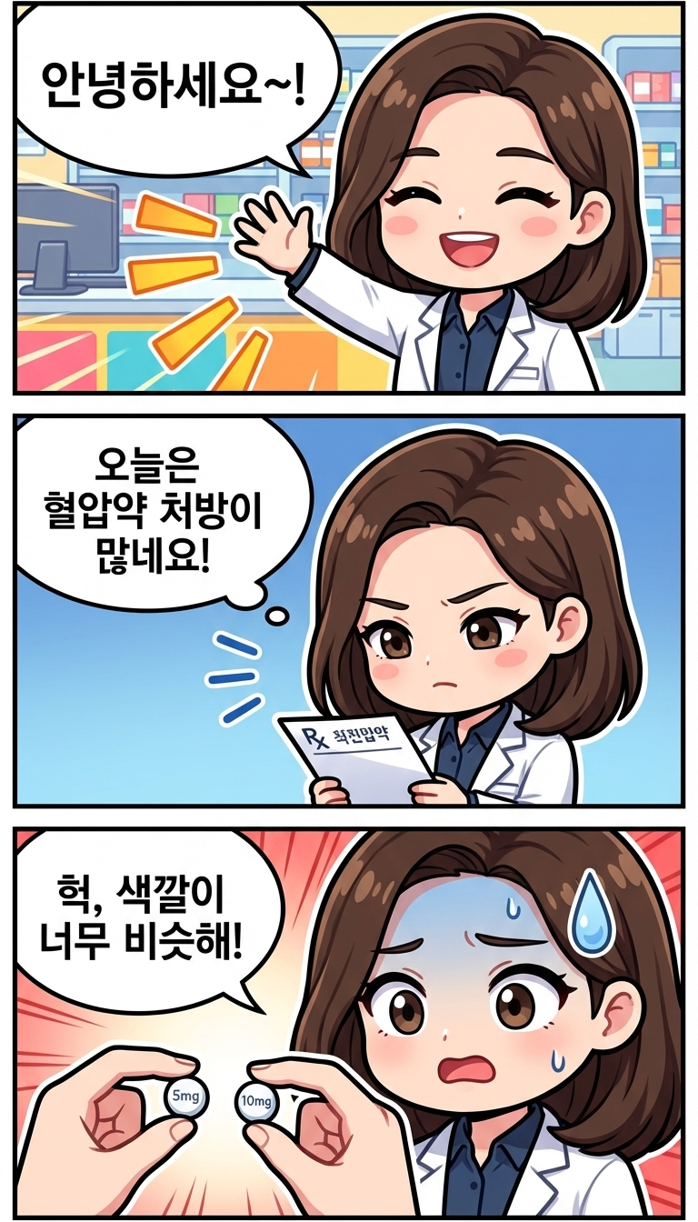약사 언니가 약 봉투를 세 번씩 쳐다보는 이유